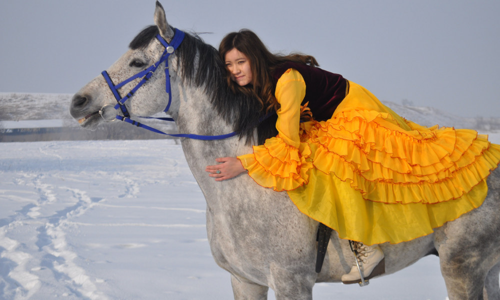 Фотосессии с лошадьми в Алматы